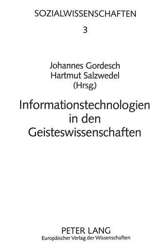 Beispielbild fr Informationstechnologien in den Geisteswissenschaften zum Verkauf von Roland Antiquariat UG haftungsbeschrnkt