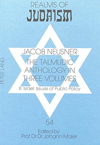 9783631471333: Israel - Issues of Public Policy (v. 3): III. Israel: Issues of Public Policy (Realms of Judaism S.)