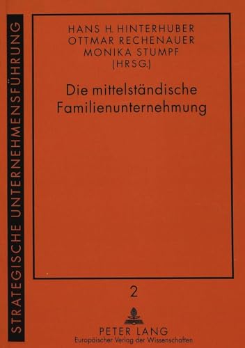 Imagen de archivo de Die mittelstndische Familienunternehmung a la venta por medimops