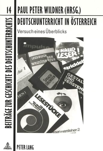 Beispielbild fr Deutschunterricht in sterreich. zum Verkauf von SKULIMA Wiss. Versandbuchhandlung