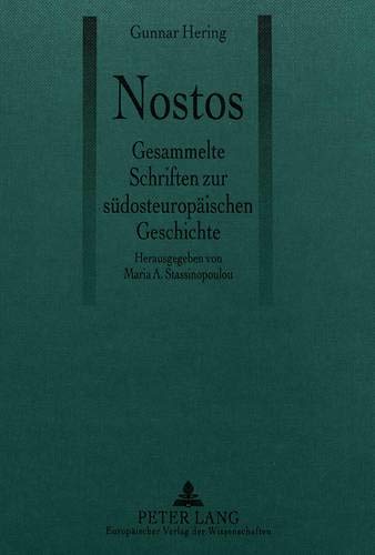 Stock image for Nostos. for sale by SKULIMA Wiss. Versandbuchhandlung