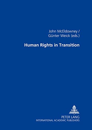 Human Rights in Transition - Lang, P