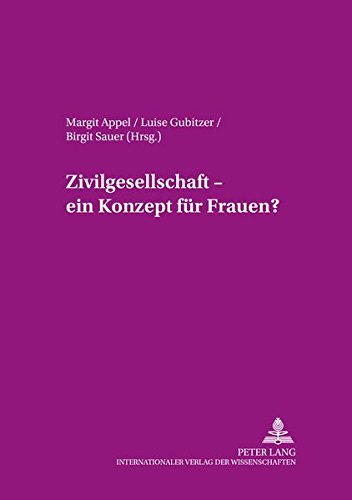 Imagen de archivo de Zivilgesellschaft - Ein Konzept Fuer Frauen? (Paperback) a la venta por CitiRetail