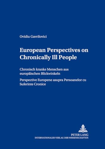 Stock image for European Perspectives on Chronically Ill People Chronisch kranke for sale by Librairie La Canopee. Inc.
