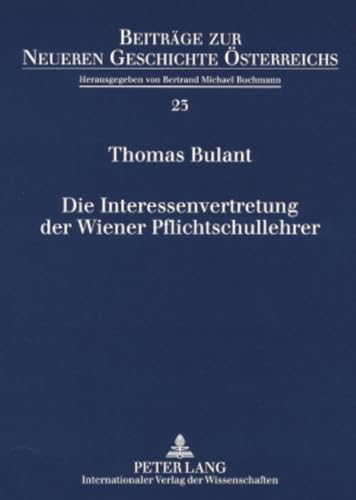 Die Interessenvertretung der Wiener Pflichtschullehrer. -Die Arbeit des Zentralausschusses der Wi...