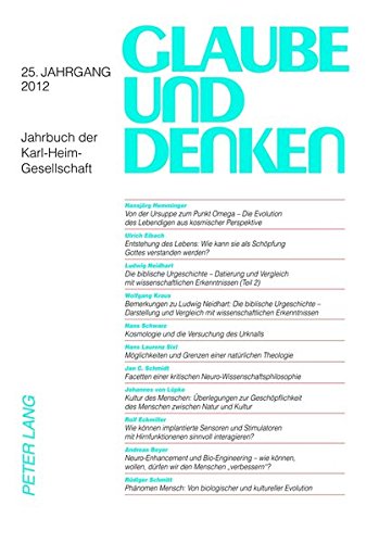 9783631625316: Glaube Und Denken: Jahrbuch Der Karl-Heim-Gesellschaft- 25. Jahrgang 2012: 29