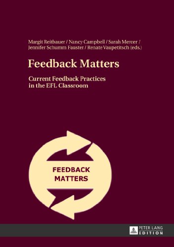 Imagen de archivo de Feedback Matters: Current Feedback Practices in the EFL Classroom a la venta por Brook Bookstore