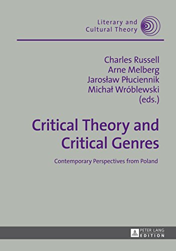 Beispielbild fr Critical Theory and Critical Genres: Contemporary Perspectives from Poland (Literary and Cultural Theory) zum Verkauf von suffolkbooks