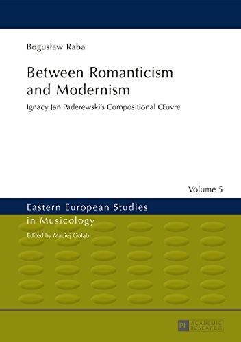 9783631662151: Between Romanticism and Modernism: Ignacy Jan Paderewski's Compositional Œuvre (5) (Eastern European Studies in Musicology)