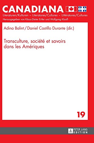 Stock image for Transculture, soci t et savoirs dans les Am riques for sale by Ria Christie Collections