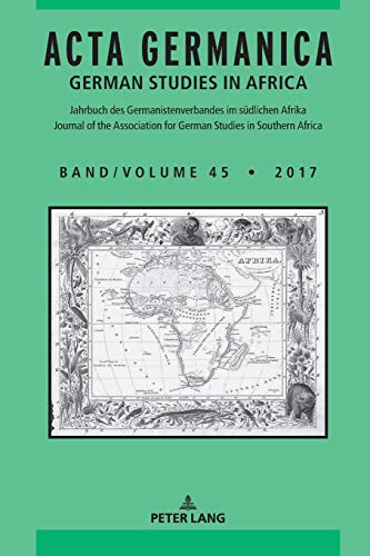 9783631742761: Acta Germanica: German Studies in Africa (45)