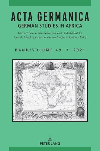 Stock image for Acta Germanica (Acta Germanica / German Studies in Africa, 49) (German Edition) for sale by Brook Bookstore