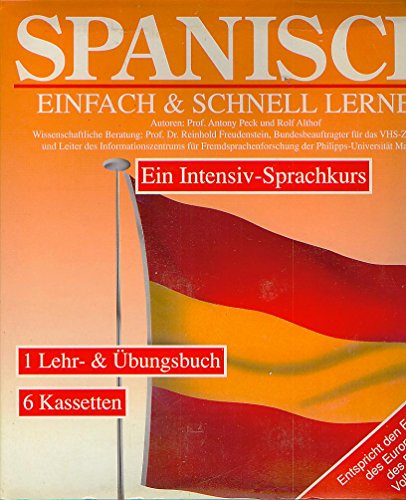 Beispielbild fr Spanisch einfach und schnell lernen. Ein Intensiv- Sprachkurs zum Verkauf von medimops