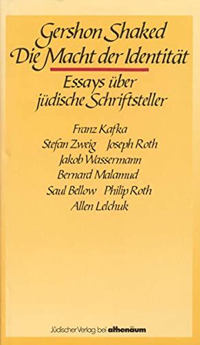 Imagen de archivo de Die Macht der Identitt. Essays ber jdische Schriftsteller a la venta por medimops