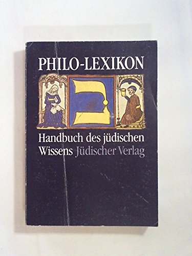 9783633540532: Philo-Lexikon. Handbuch des jüdischen Wissens.