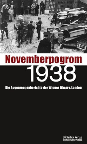 Beispielbild fr Novemberpogrom 1938. zum Verkauf von SKULIMA Wiss. Versandbuchhandlung