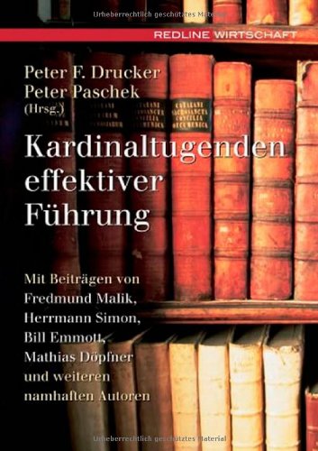 9783636011107: Kardinaltugenden effektiver Fhrung