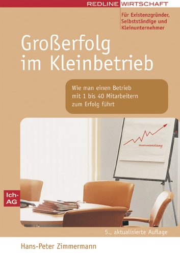 Stock image for Groerfolg im Kleinbetrieb for sale by medimops