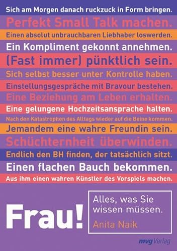 Stock image for Frau! Alles, was Sie wissen mssen (MVG Verlag bei Redline) for sale by medimops