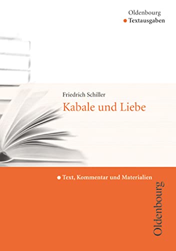 Stock image for Kabale Und Liebe: Text, Kommentar Und Materialien. Seki/Ii for sale by Revaluation Books