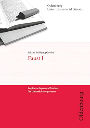 Beispielbild fr Faust I: Kopiervorlagen und Module f�r Unterrichtsreihen zum Verkauf von Wonder Book