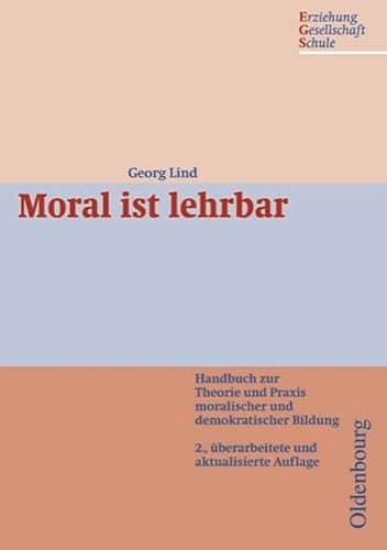 Moral ist lehrbar (9783637008663) by Unknown Author