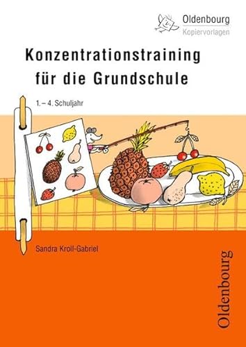 Stock image for Konzentrationstraining fr die Grundschule: 1.-4. Schuljahr for sale by medimops
