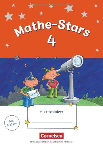 Beispielbild fr Mathe-Stars 4. Schuljahr. bungsheft mit Lsungsheft zum Verkauf von Buchpark
