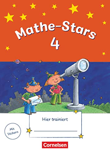 9783637015456: Mathe-Stars 4. Schuljahr. bungsheft mit Lsungsheft: bungsheft - Mit Lsungen