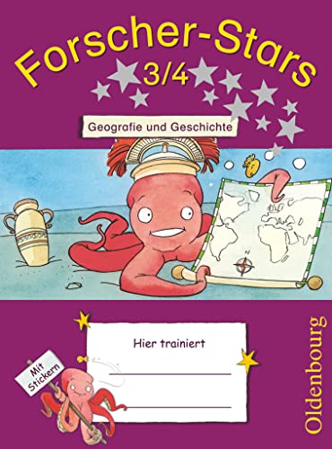 Beispielbild fr Forscher-Stars 3/4 Geografie und Geschichte zum Verkauf von medimops