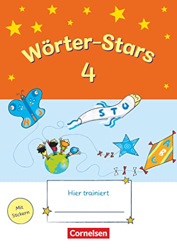 9783637017207: Wrter-Stars 4. Schuljahr. bungsheft: Mit Lsungen