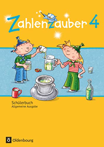 Stock image for Zahlenzauber - Allgemeine Ausgabe - Neubearbeitung 2016: 4. Schuljahr - Schlerbuch mit Kartonbeilagen for sale by medimops