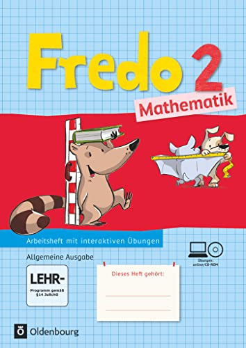 Beispielbild fr Fredo - Mathematik - Ausgabe A fr alle Bundeslnder (auer Bayern) - Neubearbeitung: 2. Schuljahr - Arbeitsheft mit bungssoftware auf CD-ROM: Mit interaktiven bungen zum Verkauf von medimops