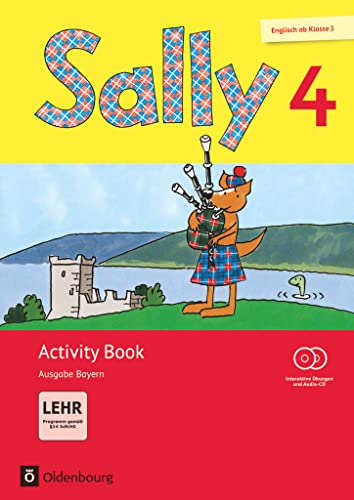 Stock image for Sally 4. Jahrgangsstufe - Ausgabe Bayern - Activity Book mit interaktiven bungen: Mit CD-ROM, Audio-CD und Portfolio-Heft for sale by Revaluation Books