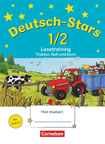 Stock image for Deutsch-Stars - Allgemeine Ausgabe 1./2. Schuljahr - Lesetraining - Traktor, Kuh und Korn -Language: german for sale by GreatBookPrices