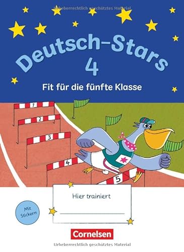 Beispielbild fr Deutsch-Stars 4. Schuljahr - Fit fr die 5. Klasse -Language: german zum Verkauf von GreatBookPrices
