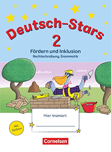 Beispielbild fr Deutsch-Stars - Allgemeine Ausgabe: 2. Schuljahr - Frdern und Inklusion: bungsheft. Mit Lsungen zum Verkauf von medimops