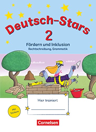 Stock image for Deutsch-Stars - Allgemeine Ausgabe. 2. Schuljahr - F?rdern und Inklusion: ?bungsheft. Mit L?sungen for sale by Reuseabook