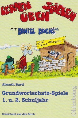 Stock image for Grundwortschatzspiele 1. und 2. Schuljahr: Lernen, Spielen, ben mit Daniel Dachs for sale by medimops