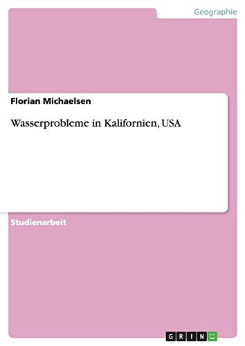 Stock image for Wasserprobleme in Kalifornien, USA for sale by PBShop.store US