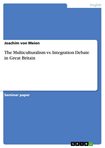 9783638766470: The Multiculturalism vs. Integration Debate in Great Britain