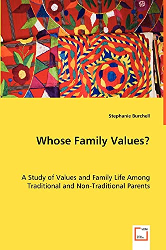 9783639011654: Whose Family Values?