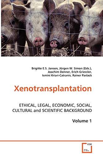 Beispielbild fr Xenotransplantation, Volume 1 zum Verkauf von PBShop.store US