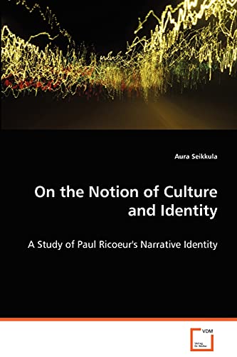 Stock image for On the Notion of Culture and Identity for sale by Reuseabook