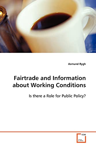 Stock image for vFairtrade and Information about Working Conditions for sale by Chiron Media