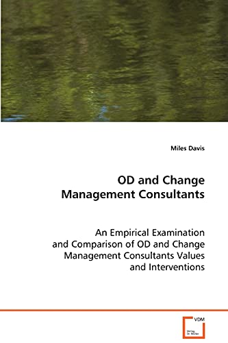 OD and Change Management Consultants (9783639081848) by Davis, Miles