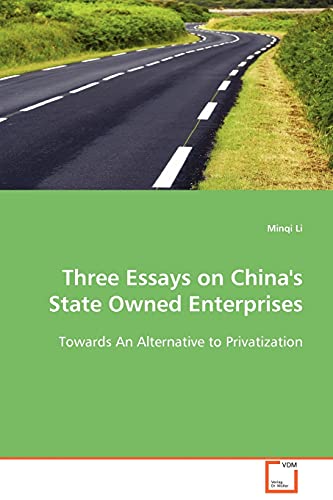 Beispielbild fr Three Essays on China's State Owned Enterprises zum Verkauf von PBShop.store US