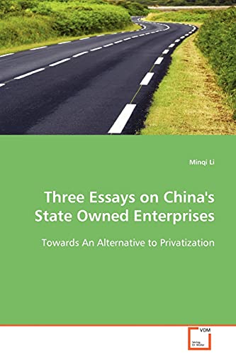 Stock image for Three Essays on China's State Owned Enterprises for sale by PBShop.store US