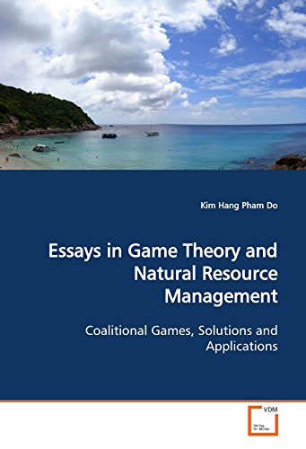 9783639111927: Essays in Game Theory and Natural Resource Management: Coalitional Games, Solutions and Applications