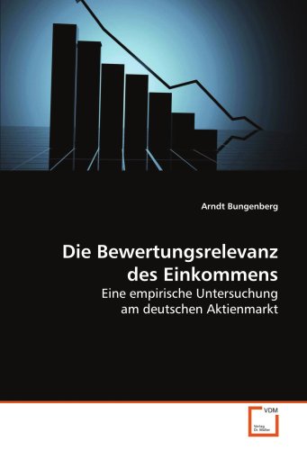 Imagen de archivo de Die Bewertungsrelevanz des Einkommens: Eine empirische Untersuchung am deutschen Aktienmarkt a la venta por medimops